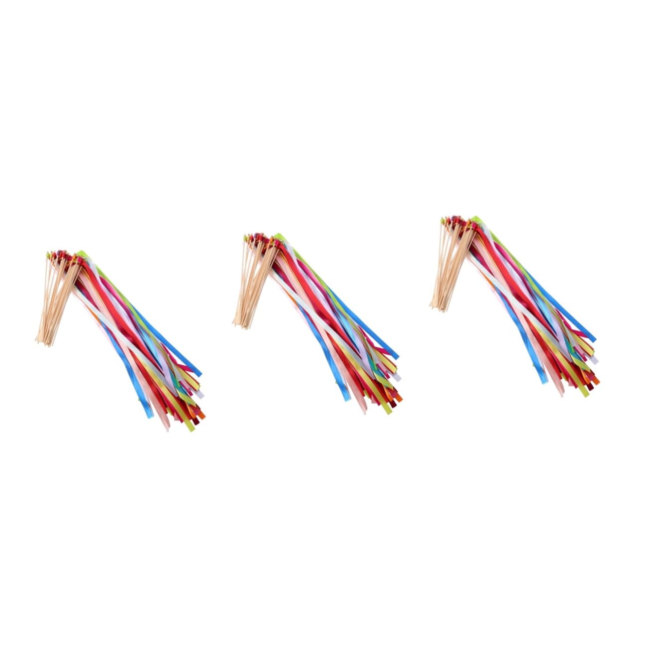 Gadpiparty 90 Piezas Palos De Varita De Boda Varitas De Deseo Palos Con Campanas Palos De Cinta De Boda Varitas Mágicas Varita Mágica Estilo Europeo De Madera Niño Pequeño Suministros De Boda