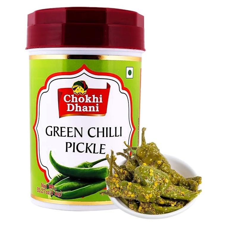 Chokhi Dhani Green Chili Pickle| Hari Mirch ka Achar| 1 kg