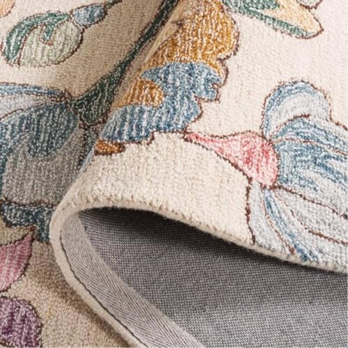 Image of Sifa Carpet Crafted with Care: Premium Hand-Tufted Wool Carpets Royanna Traditional Design Handmade Area Rugs, for Your Room Beige Color Size 8x11 feet (240x330cm)
