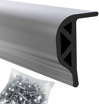 Dock Bumpers P-Style Dock Edging, Full Protection Dock Fender, 4 Foot Sections for Easy Install, 16ft and 24ft Bundles, UV-Resistant, Non-Marking, Black & White Options.