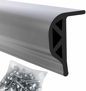 Dock Bumpers: P-Style Dock Edging, Full Protection Dock Fender, 4 Foot Sections: for Easy Install, 16ft and 24ft Bundles, UV-Resistant, Non-Marking, Black & White Options.