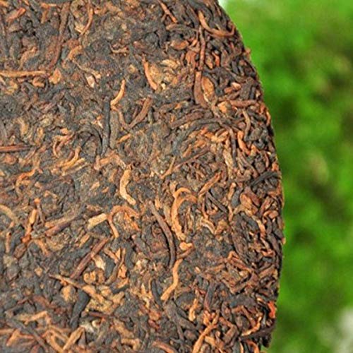 Té chino de Pu'er 357 g (0.787LB tea Té de Puer maduro Té negro Rima vieja Árboles viejos Té de Pu erh Cuidado de la… - Imagen 4