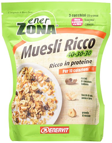 Enerzona Muesli Ricco 40-30-30 230 G