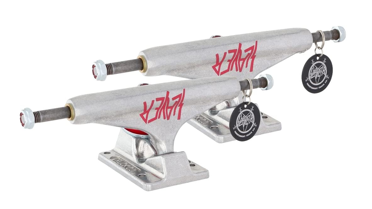 Independent Skateboard Trucks 144 Stage 11 Slayer Polished Silver Standard (Set 2)