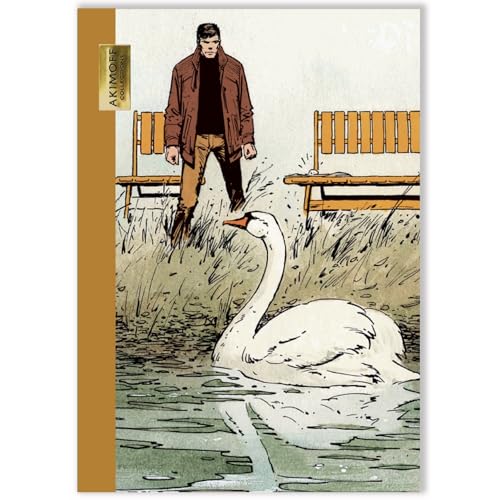 Cahier de collection Akimoff XIII Le cygne carnet d'art haut de gamme