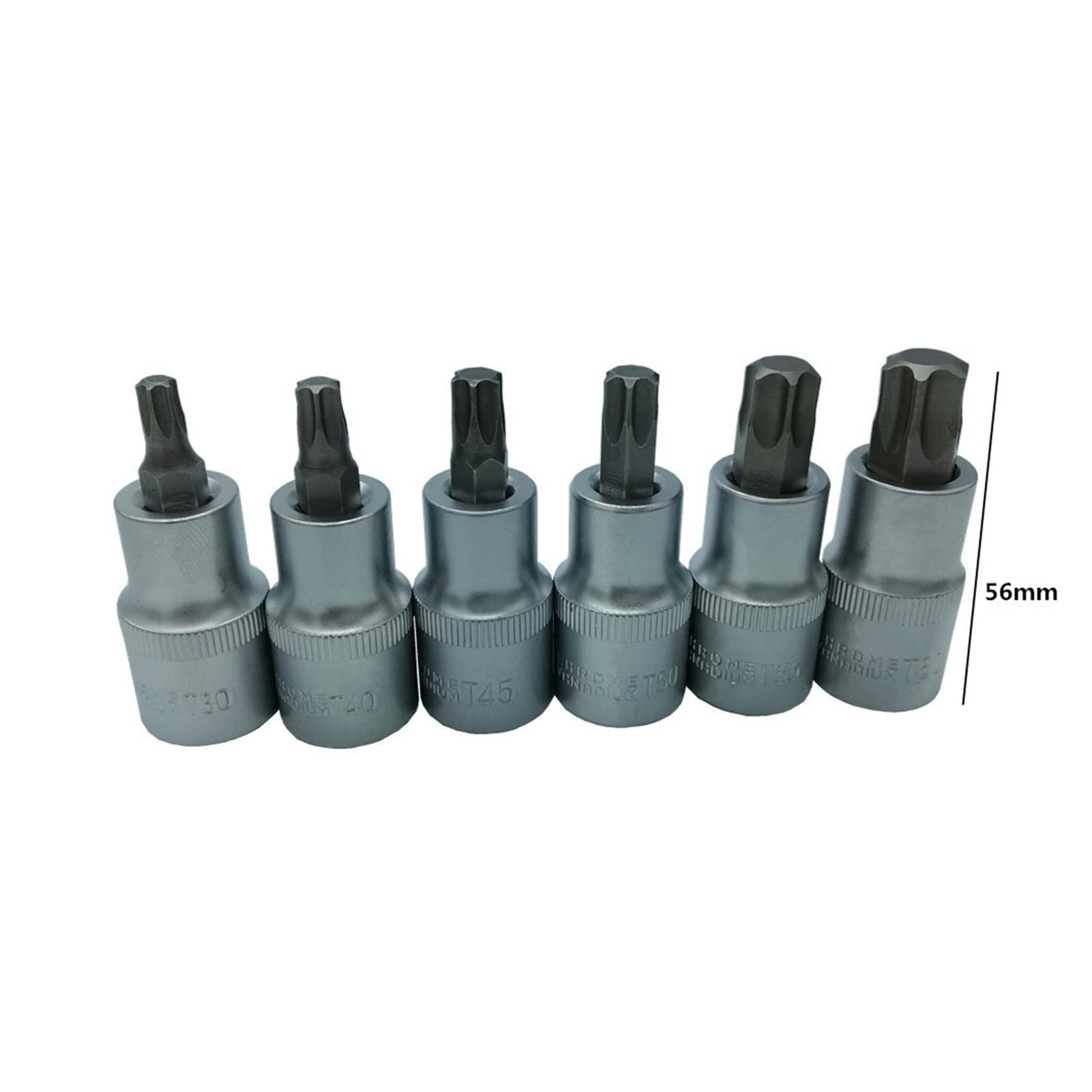 2. 3 pc. Bit Socket Set 1/2 "Gniazdo bitowe Cr-v e Zestaw bitów Torx Socket Socket Socket