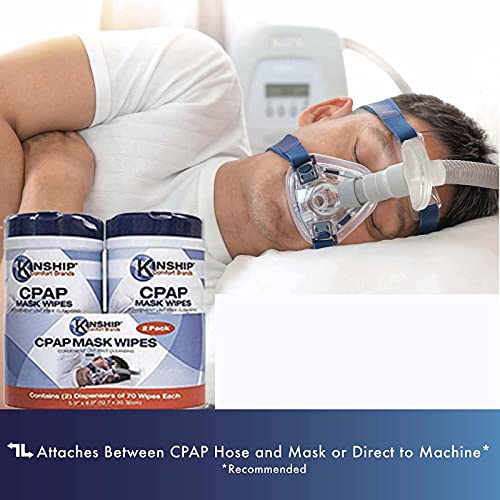 image for Kinship Comfort Brands CPAP Mask Cleaning Wipes (150 Count, 2-75 count