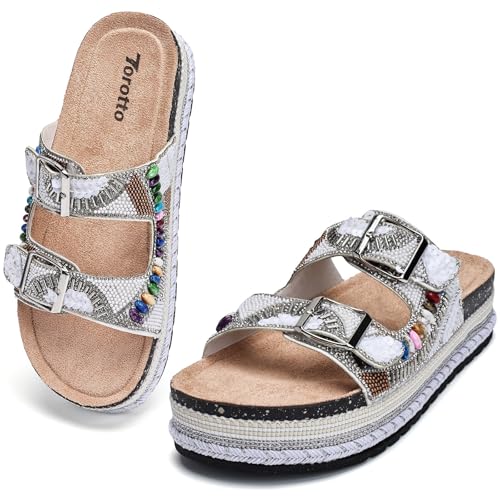 Sandales Torotto femme : mules à semelle amortissante pour pieds sensibles