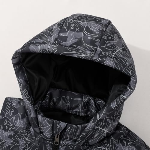 JOYSON Boys Sleeveless Puffer Vest Lightweight Padded Jacket Quilted Hooded Outwear Zipper Waistcoat3