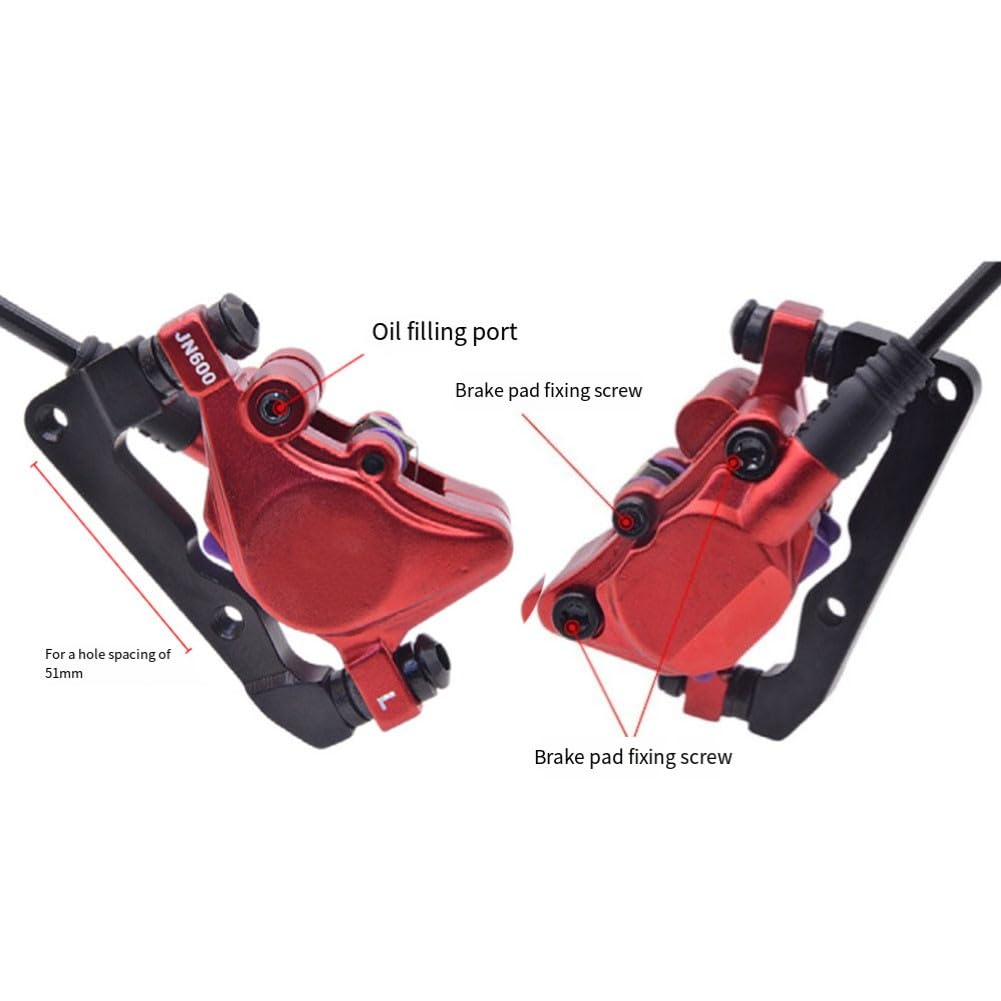 Frein à disque de frein à disque hydraulique pour vélo électrique - Tube démontable pour vélo électrique pliable