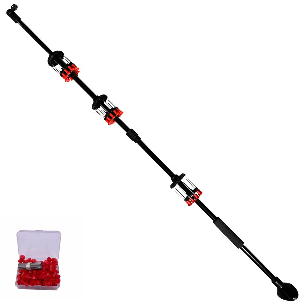 Target House 36 Blowgun with .40 Caliber and Comes with 100pcs Blowgun Smart Steel Needle Darts