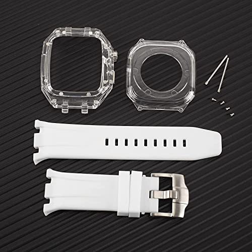 Eviter rayures Apple Watch coque intégrale silicone 45mm