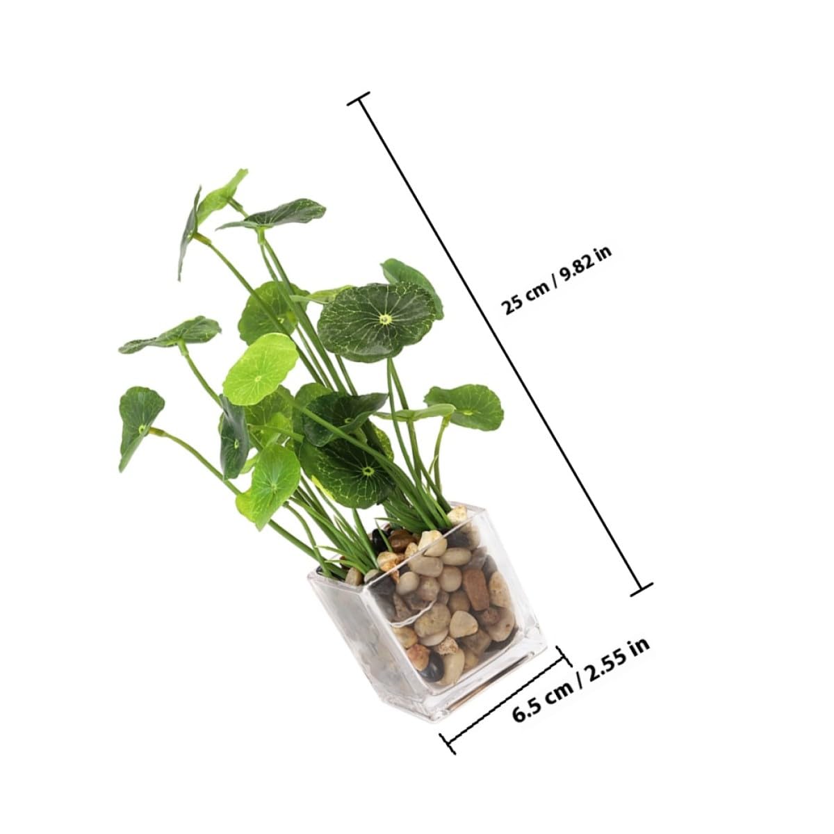 SEWACC Petite Plante Artificielle Bonsaï en Pot, Vert, Céramique | Ornement de Simulation, Salon et Bureau, sans Arrosage ni Entretien, Usage Quotidien
