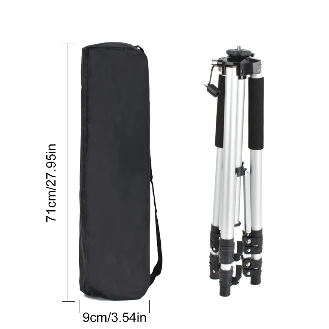 Borsa Per Treppiede BQKOZFIN 102cm - Tracolla E Maniglia, Nylon Impermeabile, Per Attrezzatura Foto