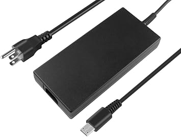 240W USB Tip Charger for MSI Stealth 16 AI Studio A1V A1VFG A1VGG A1VHG A1VIG A1VX Stealth 16 Mercedes AMG A13VG A13VF MS-15F2 Stealth A16 AI+ A3HVEG A3HVFG A3HVGG A3XVEG A3XVFG A3XVGG