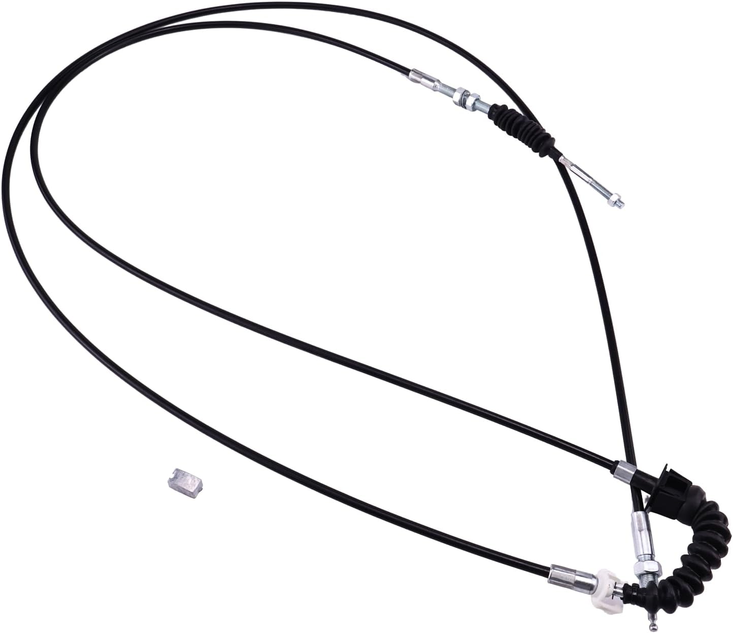 HOLDWELL Throttle Control Cable Assembly 333/F4489 910/60176 Compatible with JCB Backhoe Loader 1400B 1550B 1600B 1700B 214 215 216 217 3C 3CX 3D 3DX 4C 4CN 4CX