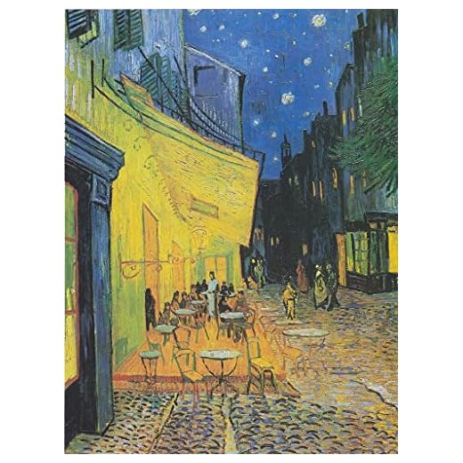 liziciti 5D-Diamant-Malerei-Set für Erwachsene, Vollbohrer, Van Gogh's Meisterwerke, Strassstein-Kreuzstich-Stickerei, 30 x 40 cm (Cafe Terrasse bei Nacht)