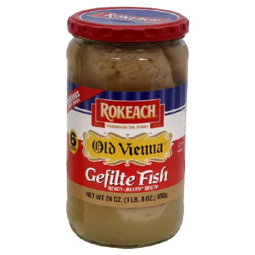 Rokeach Fish Gefilte Jelld Old Vi