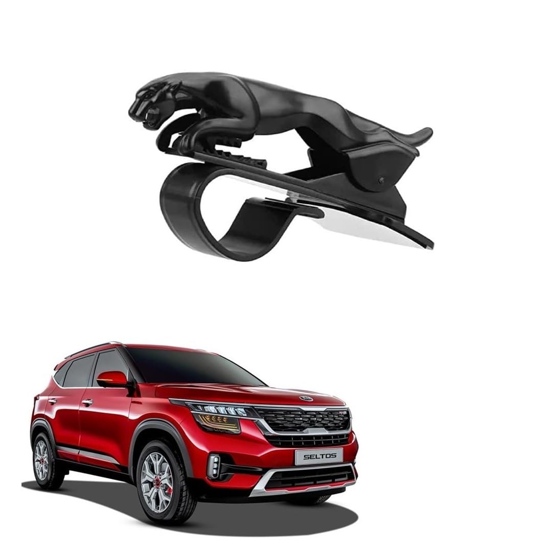 Car Dashboard Jaguar Shape Smart Phone Mobile Holder Clip Suitable for Kia Seltos-image-42