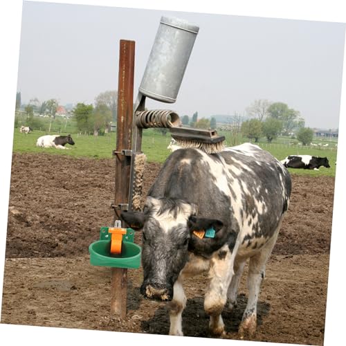 Milisten Automatic Livestock Waterer Large Capacity Plastic Water Bowl for Cows Pigs and Sheep Reliable Farmhouse Water Feeder for Automatic Hydration - Thumbnail 3