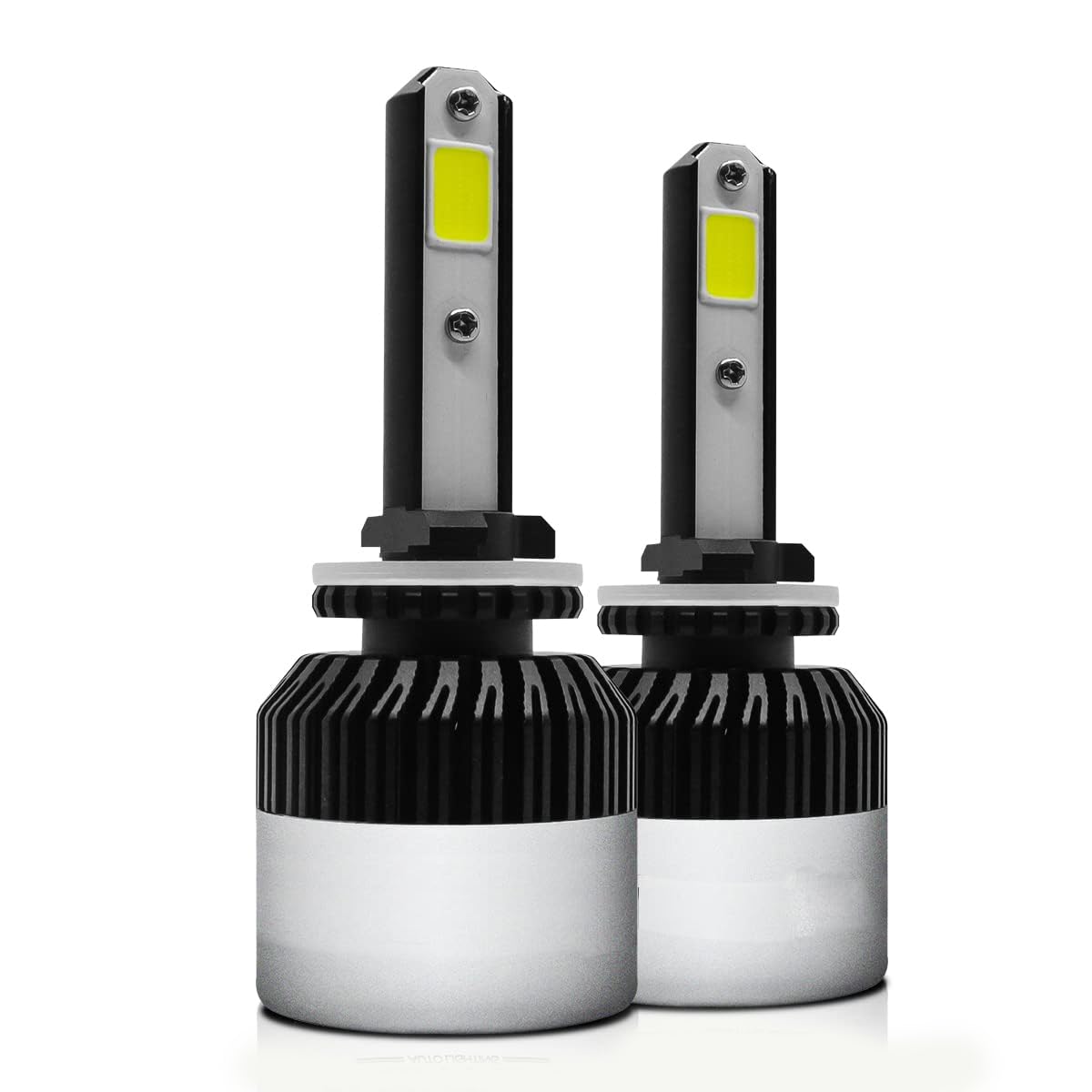 FABTEC Genuine NE H27/880 Led Fog Light Bulb for Cars, 72W/ 10,000 Lumens Super Bright 6000K Pure White Headlamps Conversion Kit, Set of 2 Pcs-image-43