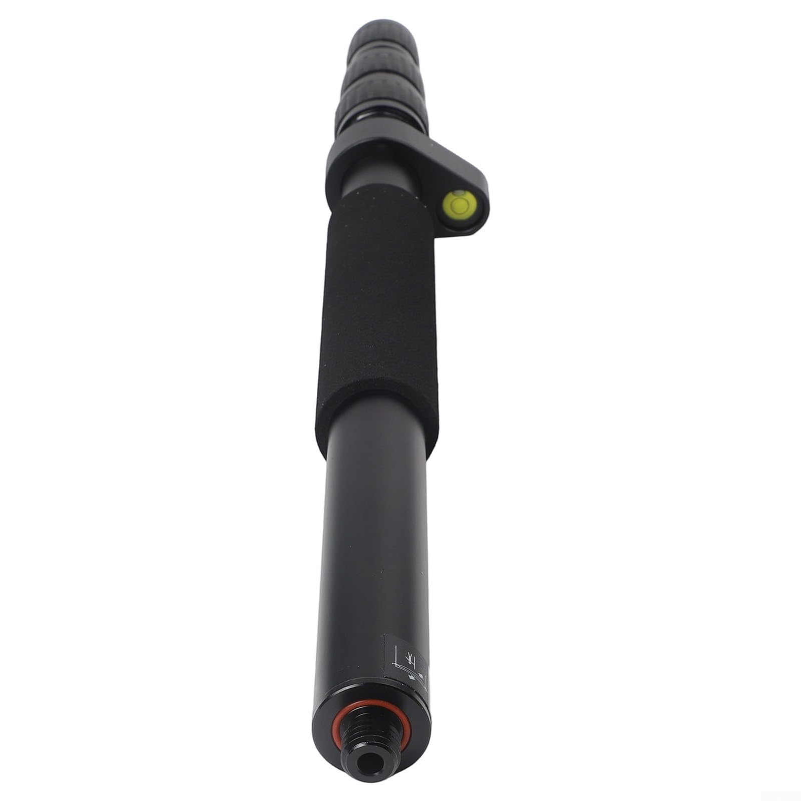 Palo di centraggio telescopico in lega di alluminio 52-150 cm per stazione totale GPS RTK, nero, diametro 21/24/27/30 mm, rilevamento portatile a 4 sezioni