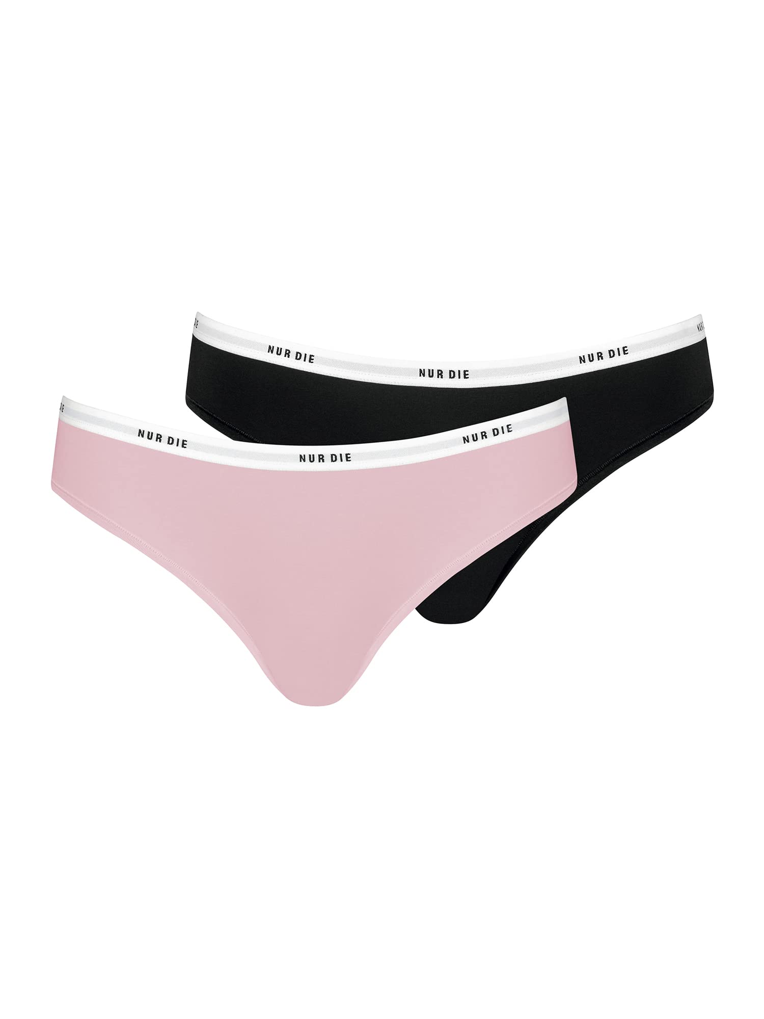 Nur Die Soft Slip 2er Pack aus Baumwolle mehrfarbig sportlich Damen
