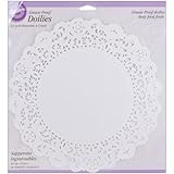 Wilton Grease-Proof Doilies: 12 White Circle, 6/Pkg.
