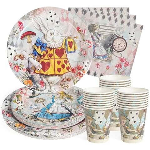 PARTY GO Vintage Alice Birthday Party Set Cover