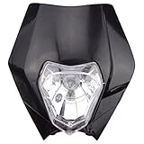 2: Einpassung: Ein 4-poliger rechteckigen stecker, 4 Befestigungsgummi ,eine Verkleidung, ein Scheinwerfer Universale Passform die meisten Motorrad dirtbike für Honda Yamaha Kawasaki Suzuki SX EXC XCF meisten Dirt Bike Pit Bike
