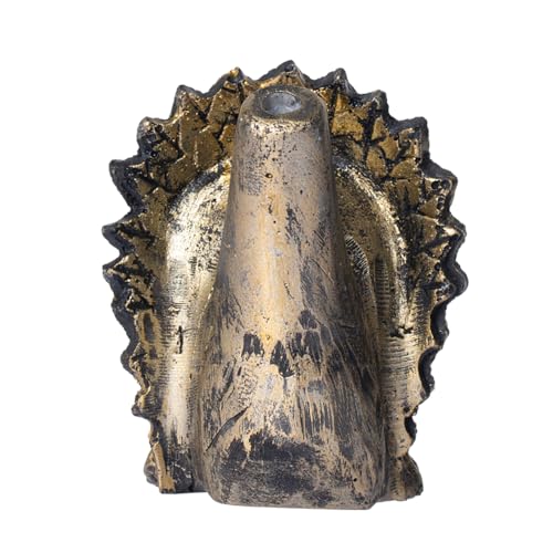 Aztec Death Whistle, Loudest Human Sounding Screams 125+ Decibels, Real Screaming Demon Knight Aztec War Whistle Authentic Human Sounding Screams (Golden)