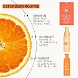 Pacifica Sheet Face Mask - Glow Baby Brightening Facial Mask w/Vitamin C, Aloe & Kelp – Cooling Mask for Dark Spots & Fine Lines - Clean Beauty Vegan & Cruelty-Free Dermatologist Tested - Image 20