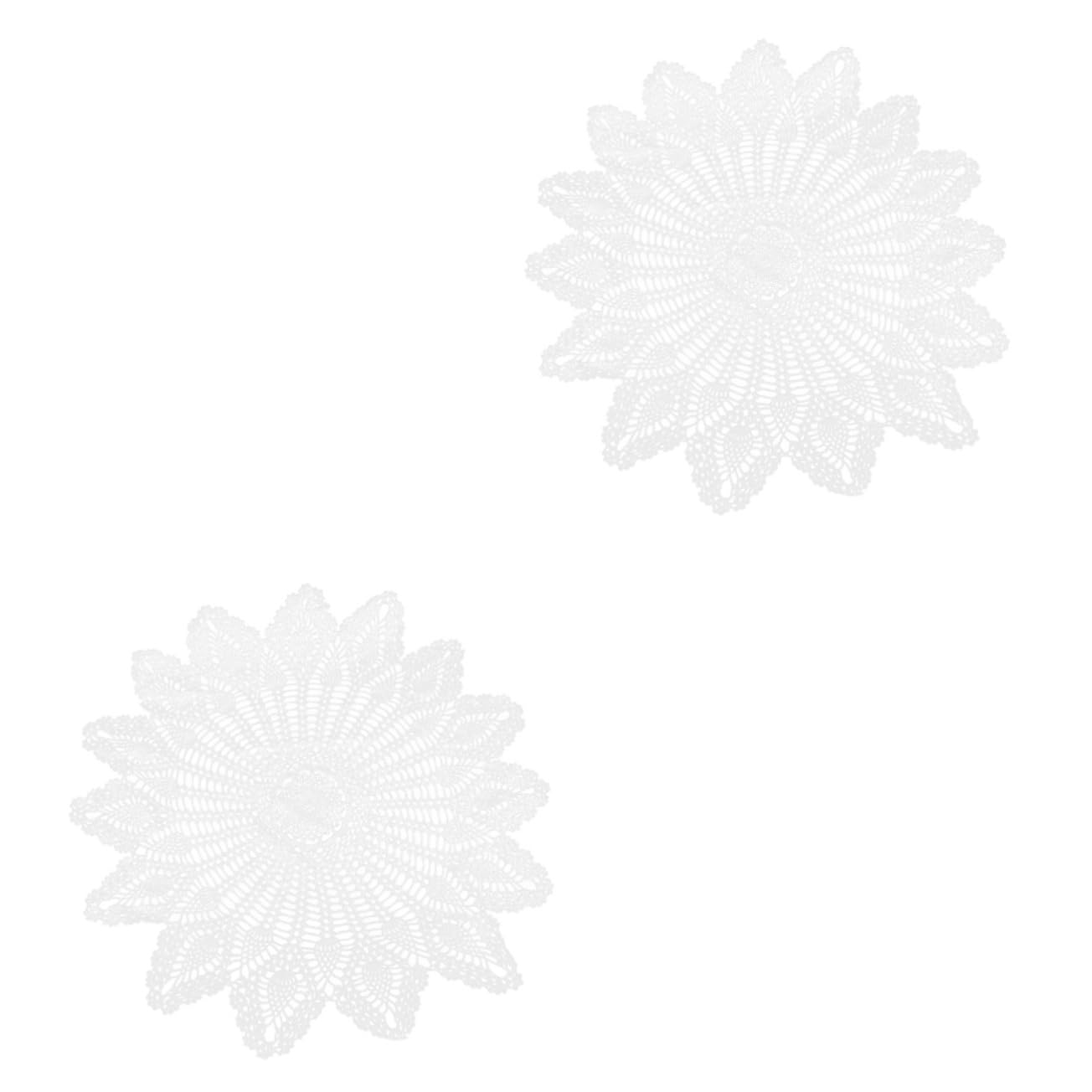 Nappe creuse nappe vintage Amosfun contre les tables ternes, la solution déco coton beige ajouré