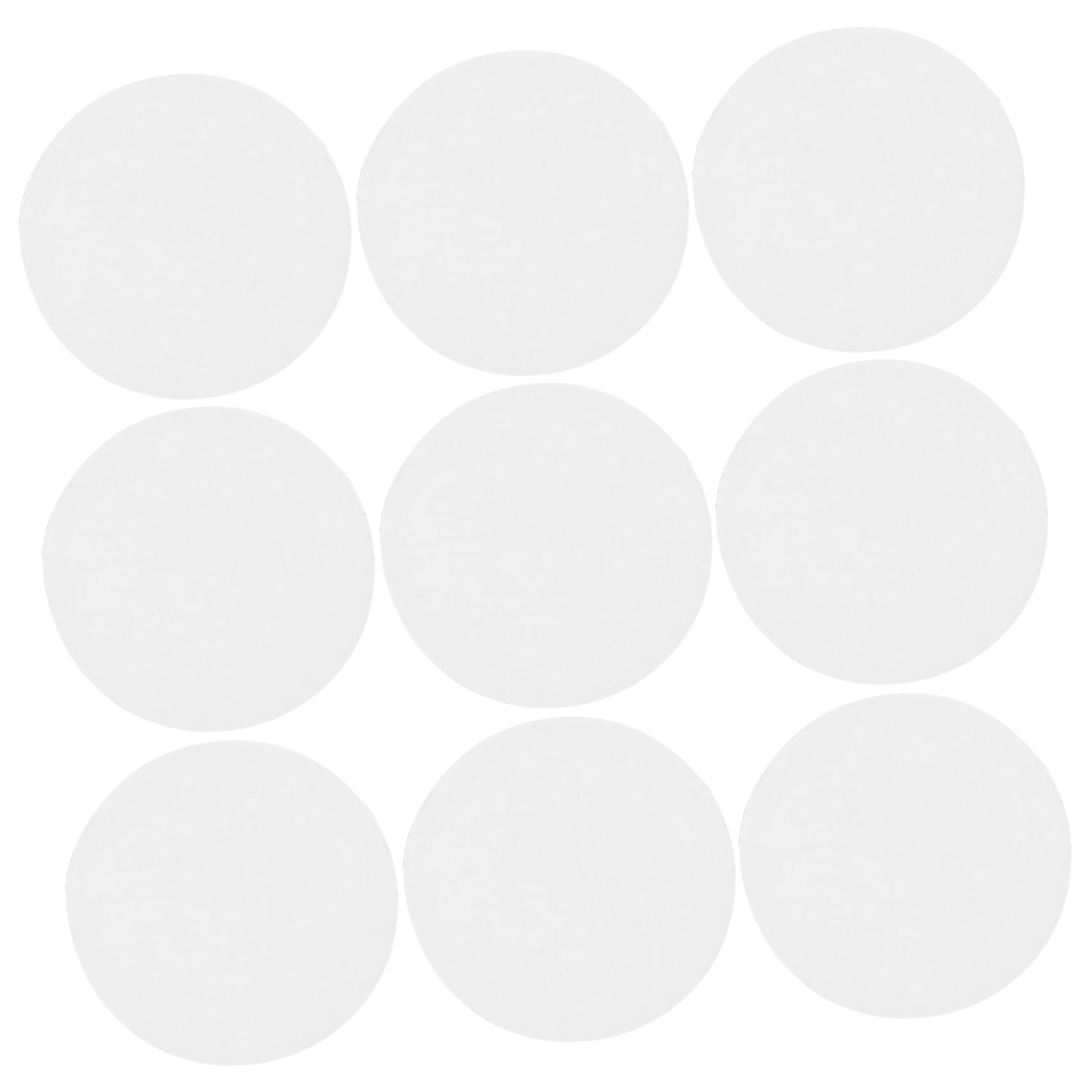 HOMOCONO 10 Pack Transparent Acrylic Adhesive Dots Stickers for Decorations Double Sided Sticky Dots for Office Supplies