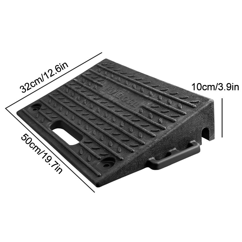 Rampa portátil de umbral para escaleras con canal para cables miniatura 2