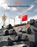 Is It Safe to Lift Weights at 65? Here's What the Research Actually Says 6 FEIERDUN Adjustable Dumbbells, 50lbs Free Weight Set with Connector, 4 in1 Dumbbells Set Used as Barbell, Kettlebells, Push up Stand, Fitness Exercises for Home Gym Suitable Men/Women