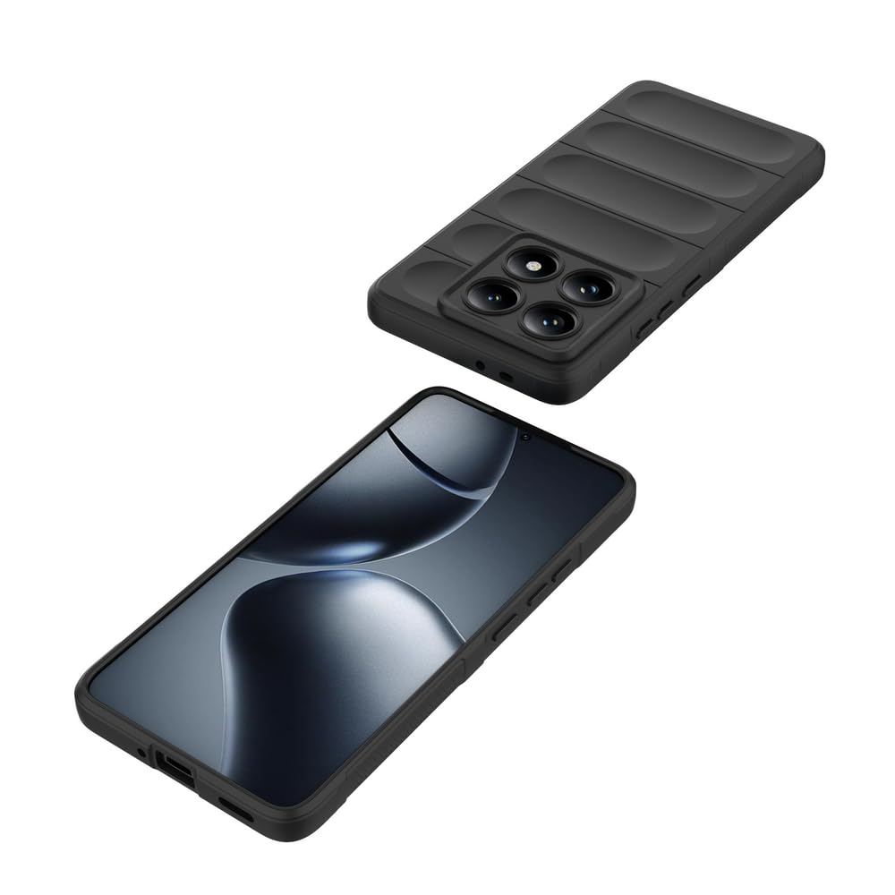 LCEHTOGYE Cover Morbida TPU Per T-Mobile T Phone Pro 5G - Custodia Ultrasottile Antiscivolo Antiurto, Protezione Fotocamera, KE44, Nero