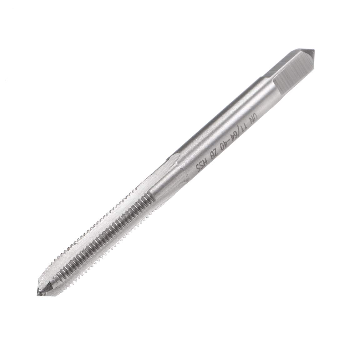 sourcing map Machine Tap 11/64-40 UN Thread 2B High Speed Steel Screw Taps Threading Tapping Tool