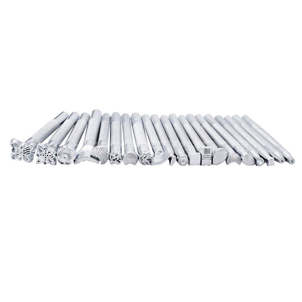 Lederschnitzerei-Sets DIY Leder Werkzeug Set Hand Nähen Set Leder Art Tools handgefertigte Lederwaren