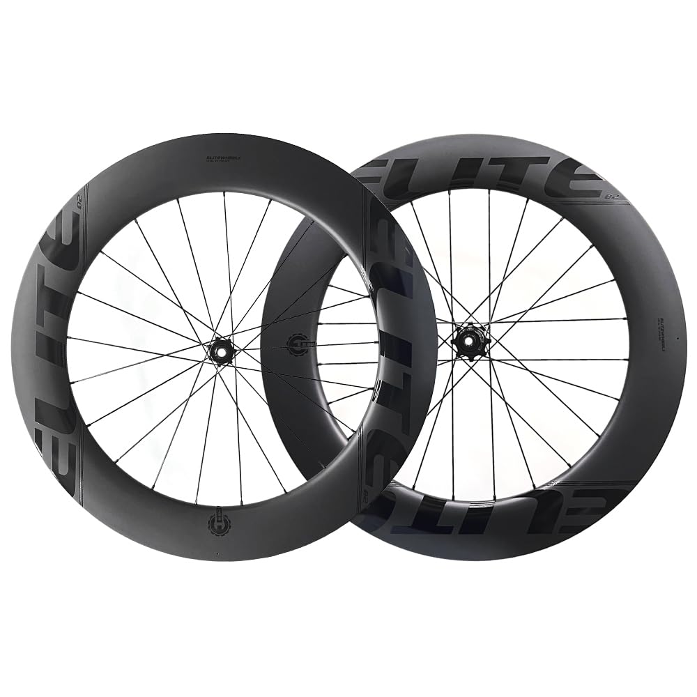 ELITEWHEELS Carbon Wheels ENT 2.0 Disc Brake 700c Carbon Rim Center Lock Road Bike Wheelset UCI Quality Road Racing Wheelset