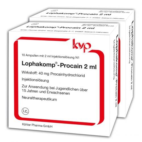 LOPHAKOMP Procain 2 ml Injektionslösung 20X2 ml