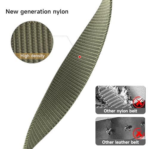 FALAN MULE Ratchet Belts Men Casual Golf Web Belt Nylon Automatic Buckle Belt No Holes Invisible Clothing belts4