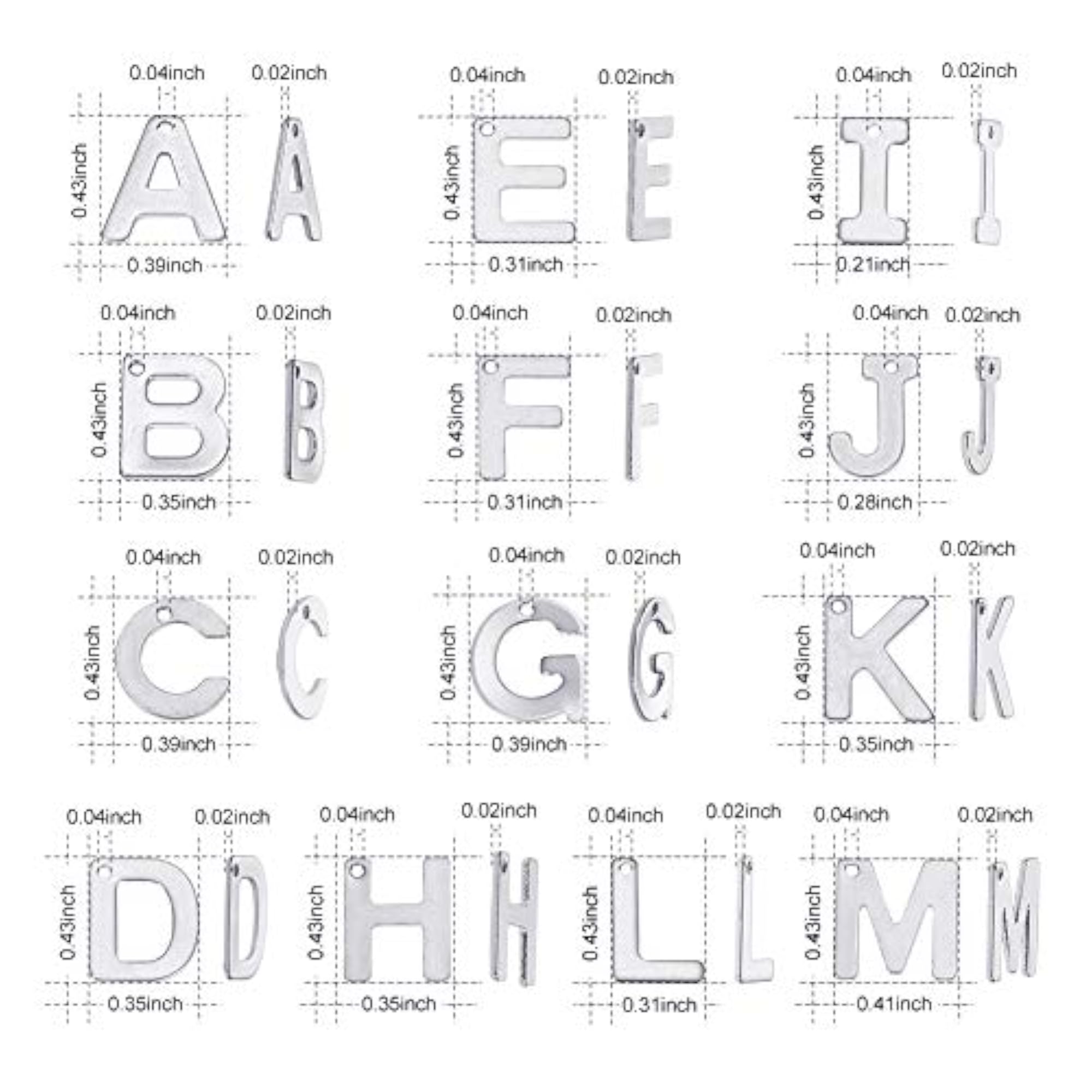 304 Stainless Steel Cross Pendants for Necklaces