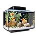 Aquarium Fish Tank Plastic Swimming Gold Fish Decoration Yellow Red 3 Pcs