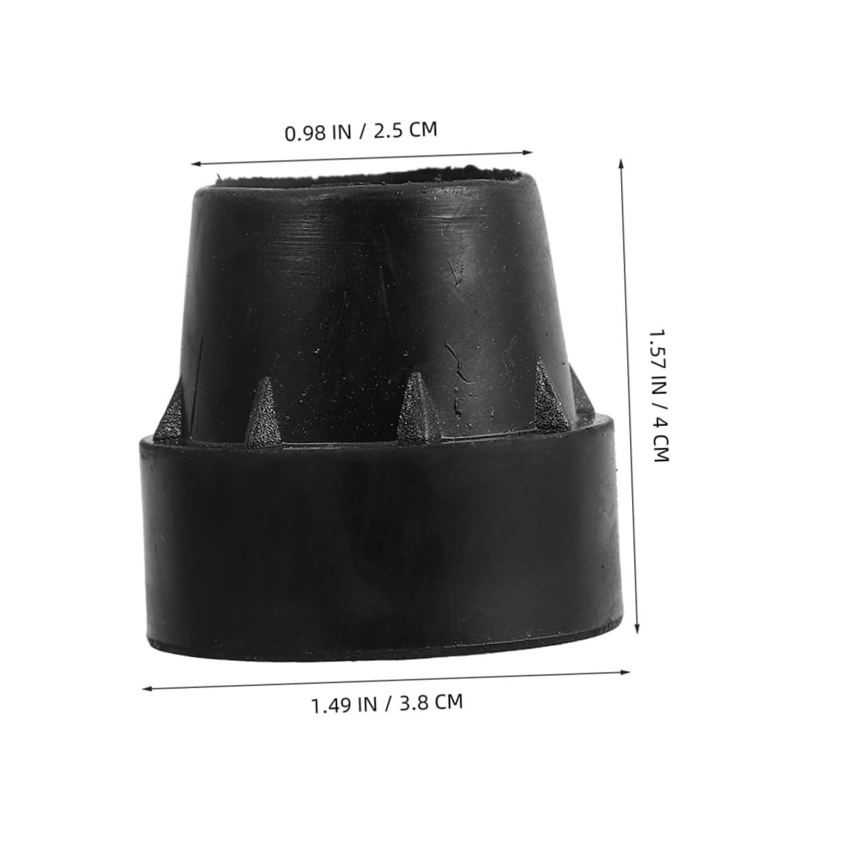 Happyyami Trampoline Accessories 8pcs Non Slip Trampoline Leg Covers Safety Caps