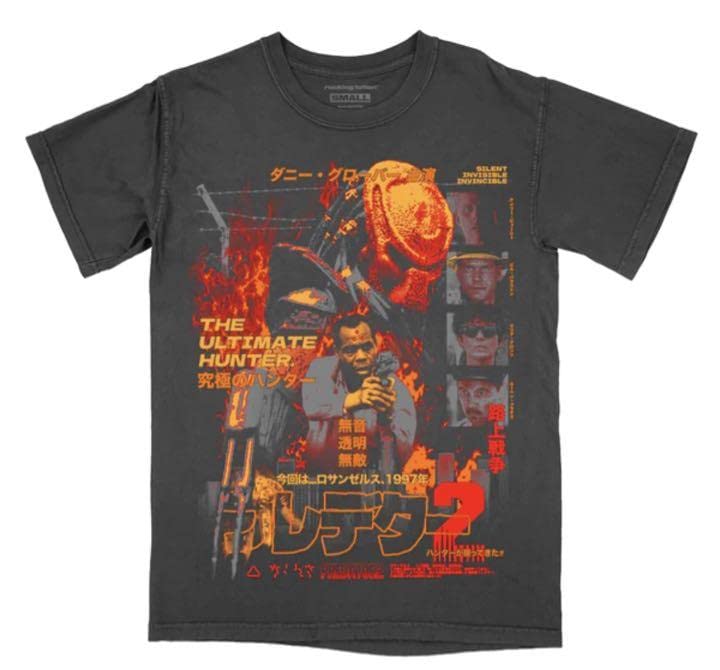 Amazon.co.jp: プレデター2 Predator Rucking Fotten 黒 半袖 Lサイズ 