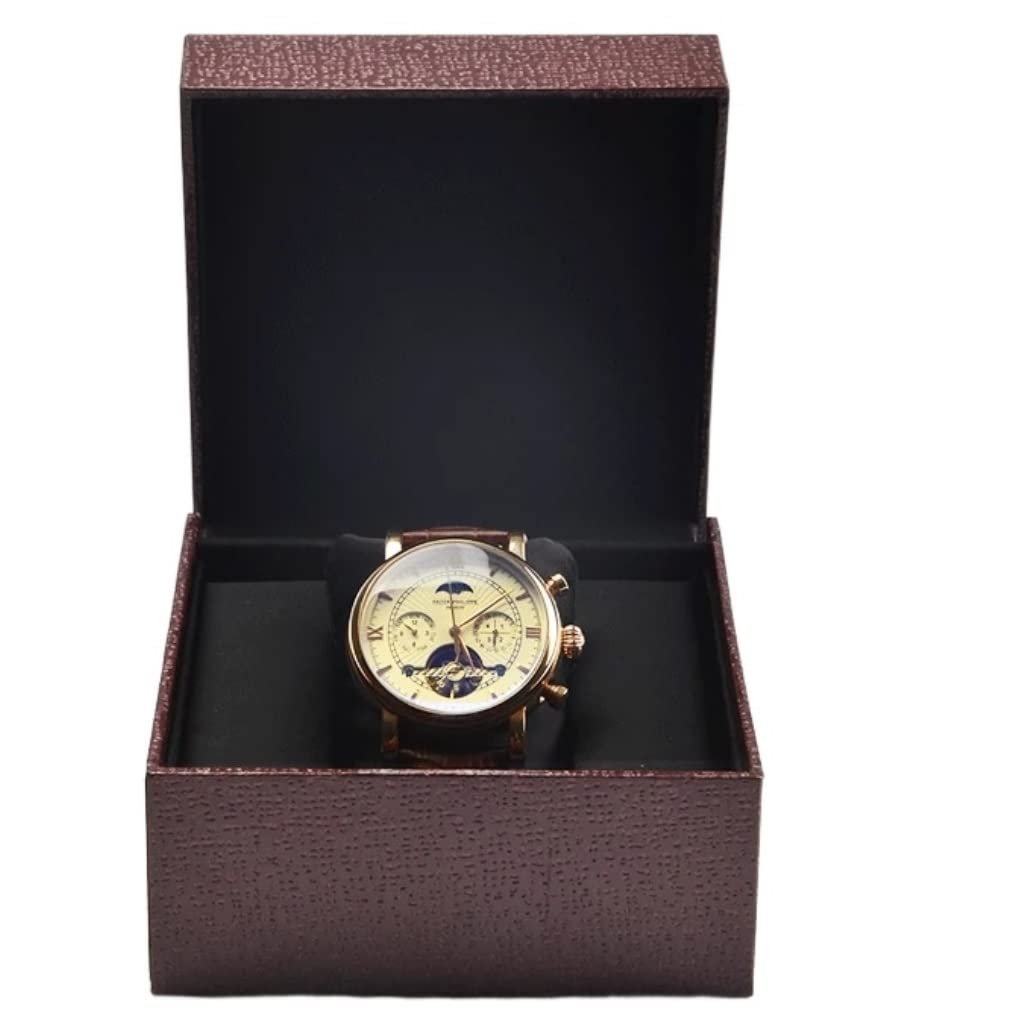 ANVLOJRIH KYUSAR Watch Box Watch Organizer Single Watch Box Watch Display Storage Box Watch Case Watch Display Collection Box Watch Case Watch Holder