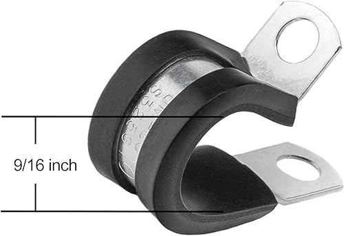 Miniatura 2 de Adel - Abrazadera de acero de 58", paquete de 10