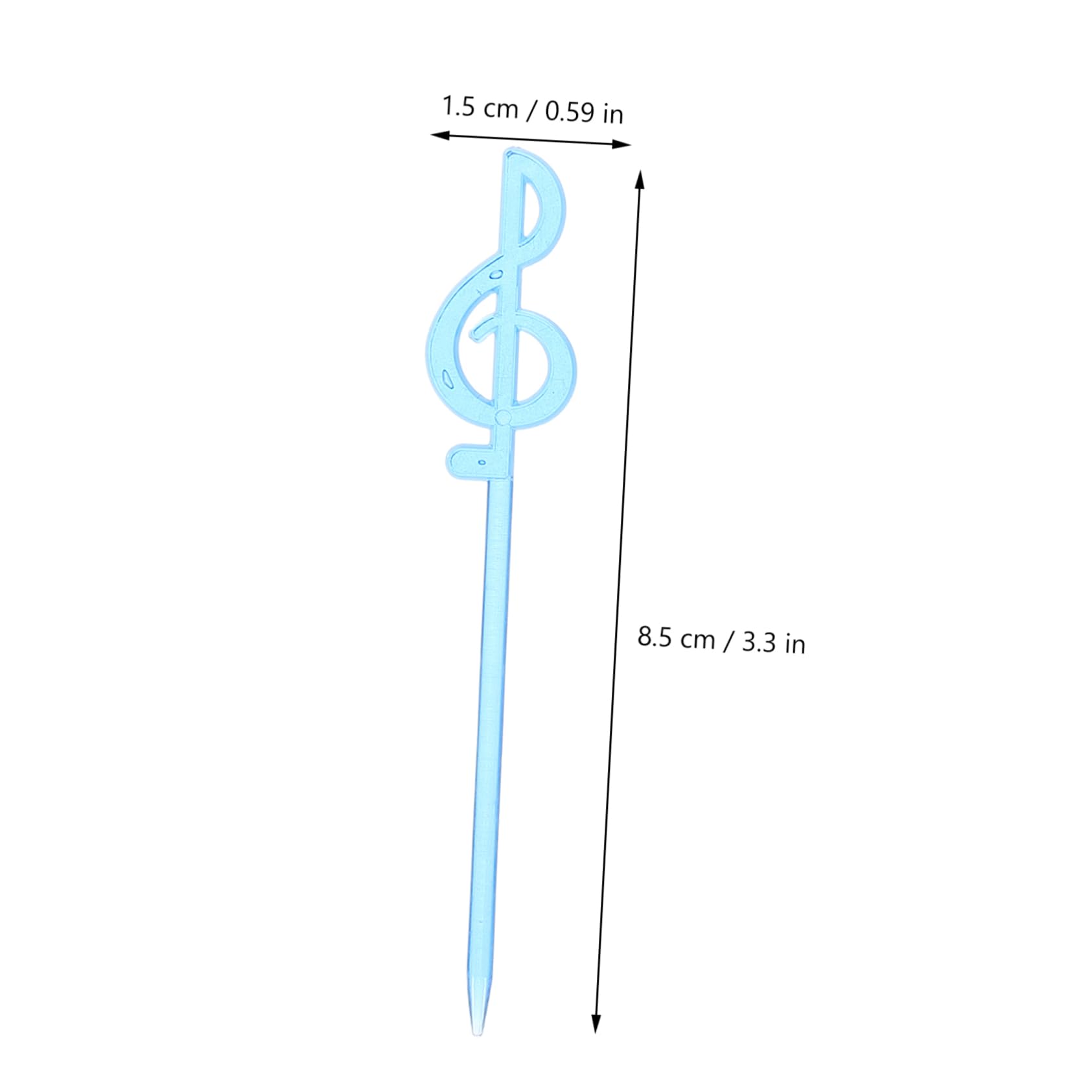 BRIGHTFUFU 100pcs Fruit Picks Creative Fruit Fruit Picks Supplies Party Fruit Decor