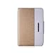 iPad Mini 2 Case,Thankscase Ipad Mini 3 / Ipad Mini Retina / Ipad Mini 1 Rotating Case Smart Cover (Not Fit Mini 4) with Wallet Pocket with Hand Strap Case for iPad Mini.(Gold)